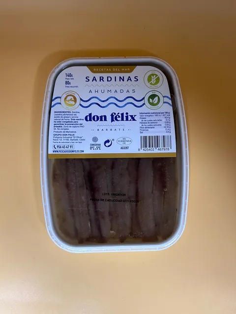 Sardinas Ahumadas Don Félix